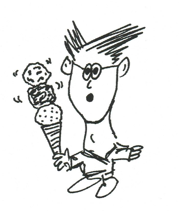 Mr Steve with Ice Cream